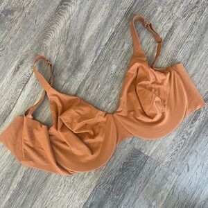 SKIMS | EUC Unlined Full Coverage Bra Bronze 42DDD Comfort Stretch